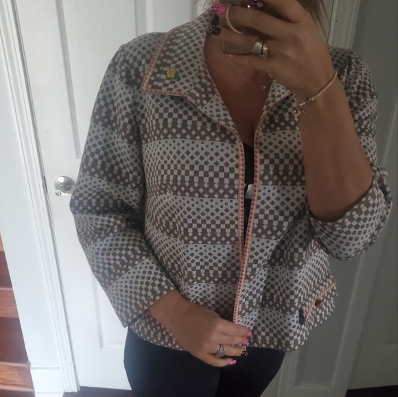 Vintage AMY ADAMS KNIT BLAZER - Picture 7 of 10